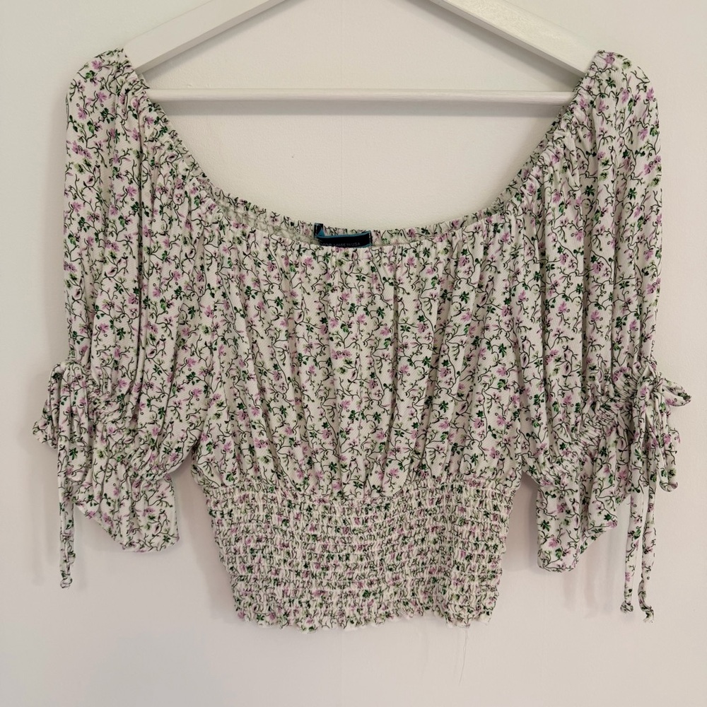 Shore Floral Top